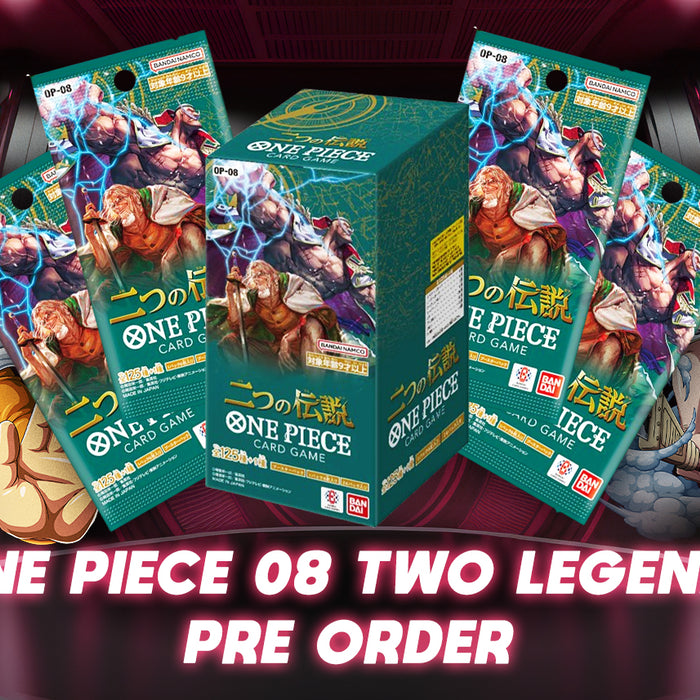 Pre Order One Piece 08 Two Legends To Prepare Your New Set